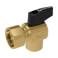 Kuulasulkuventtiili kulma Ballofix