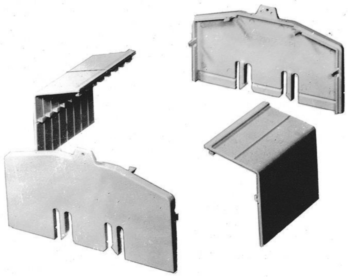 Kosketussuoja KA27.. ABB - KOSKETUSSUOJA ABB KA27H LIITINSUOJA (SIVUOSA)
