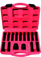 Konehylsysarja XL-tools 3/4" ja 1" Torx, E-Torx, kuusio