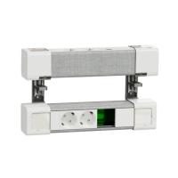 Pöytäyksikkö 4xSchuko+USB A/C Schneider Electric Unica System+