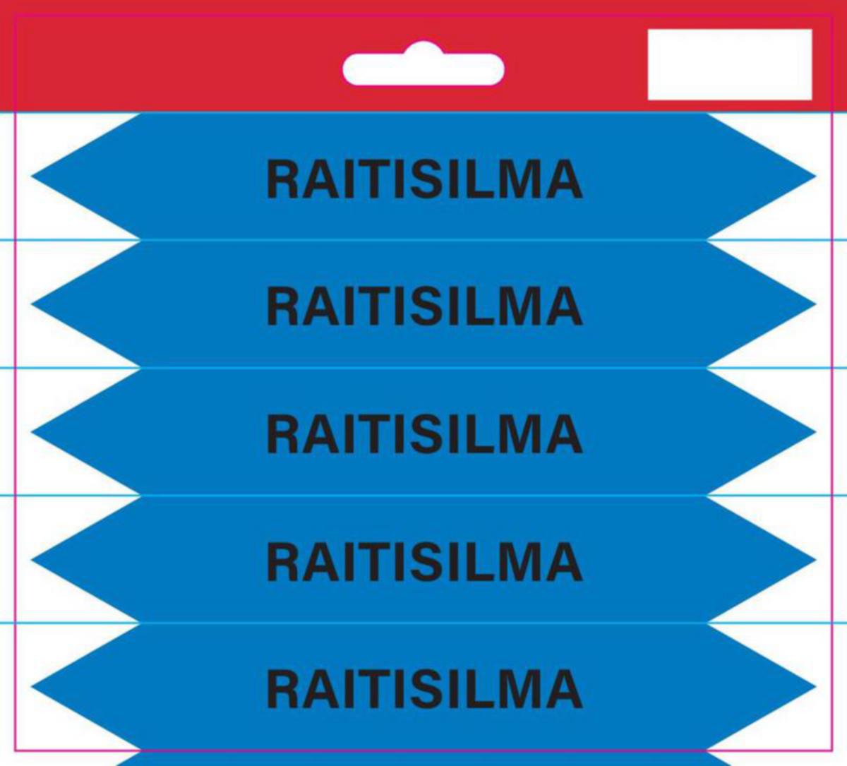 Merkintätarra Malkit Putkisto - MERKINTÄTARRA MALKIT PUTKISTOTARRA RAITISILMA