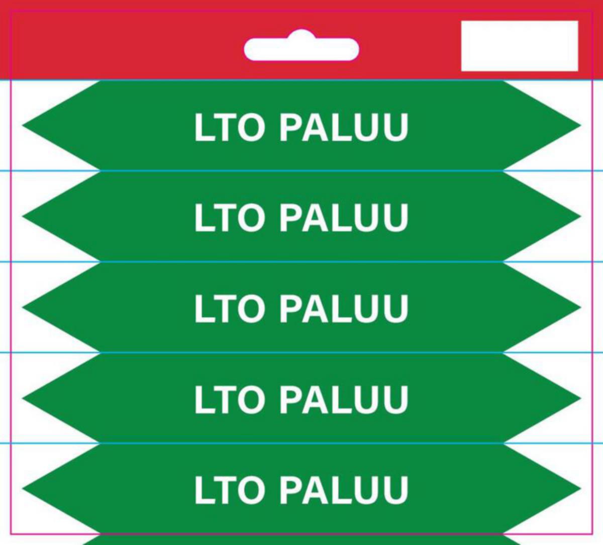 Merkintätarra Malkit Putkisto - MERKINTÄTARRA MALKIT PUTKISTOTARRA LTO PALUU
