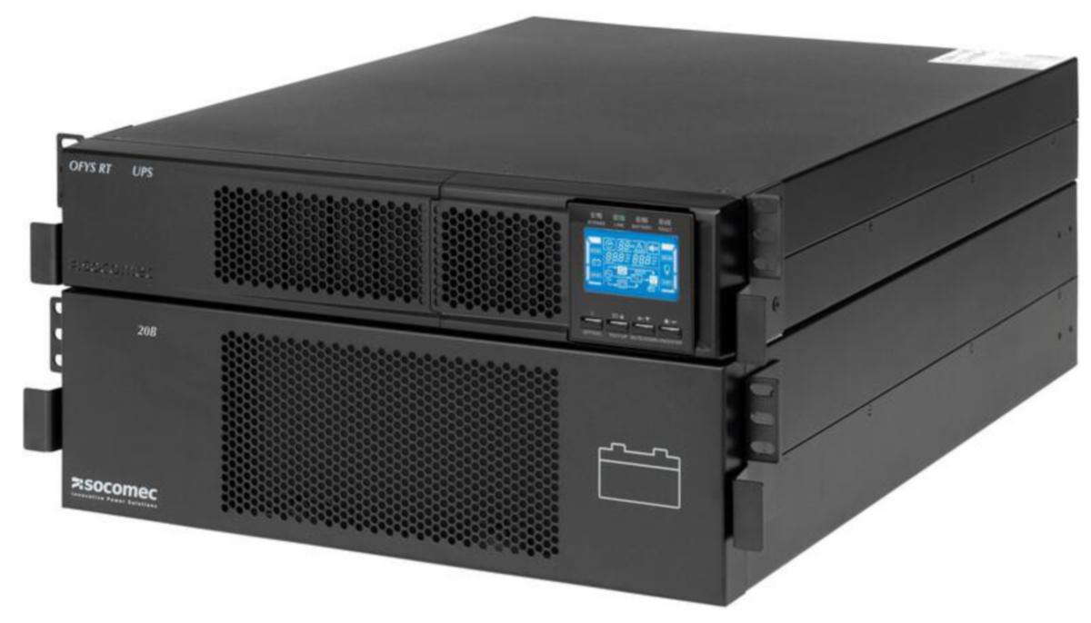 UPS-lisäakku Socomec Ofys RT - UPS-LISÄAKKU SOCOMEC AKKUPAKETTI OFYS-RT-B240V3U