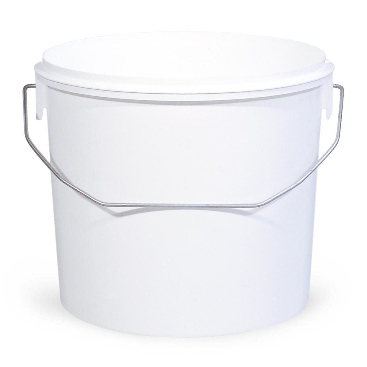 Säilöntäsanko 5L ja kansi Plastex - SÄILÖNTÄSANKO 5L VALKOINEN PLASTEX PL 5538 10