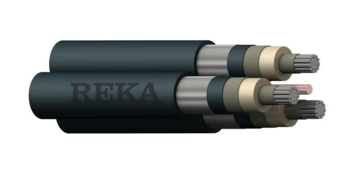 Alumiinivoimakaapeli Reka AHXAMK-W - ALUMIINIVOIMAKAAPELI REKA AHXAMK-W 12/20kV 3x120+35 K500