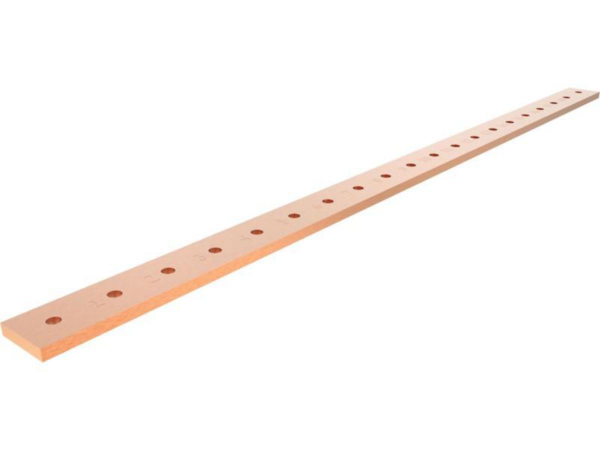 Maadoituskisko Ouneva - PE-KISKO OUNEVA 10X50X1000, 18 REIKÄÄ 11 MM