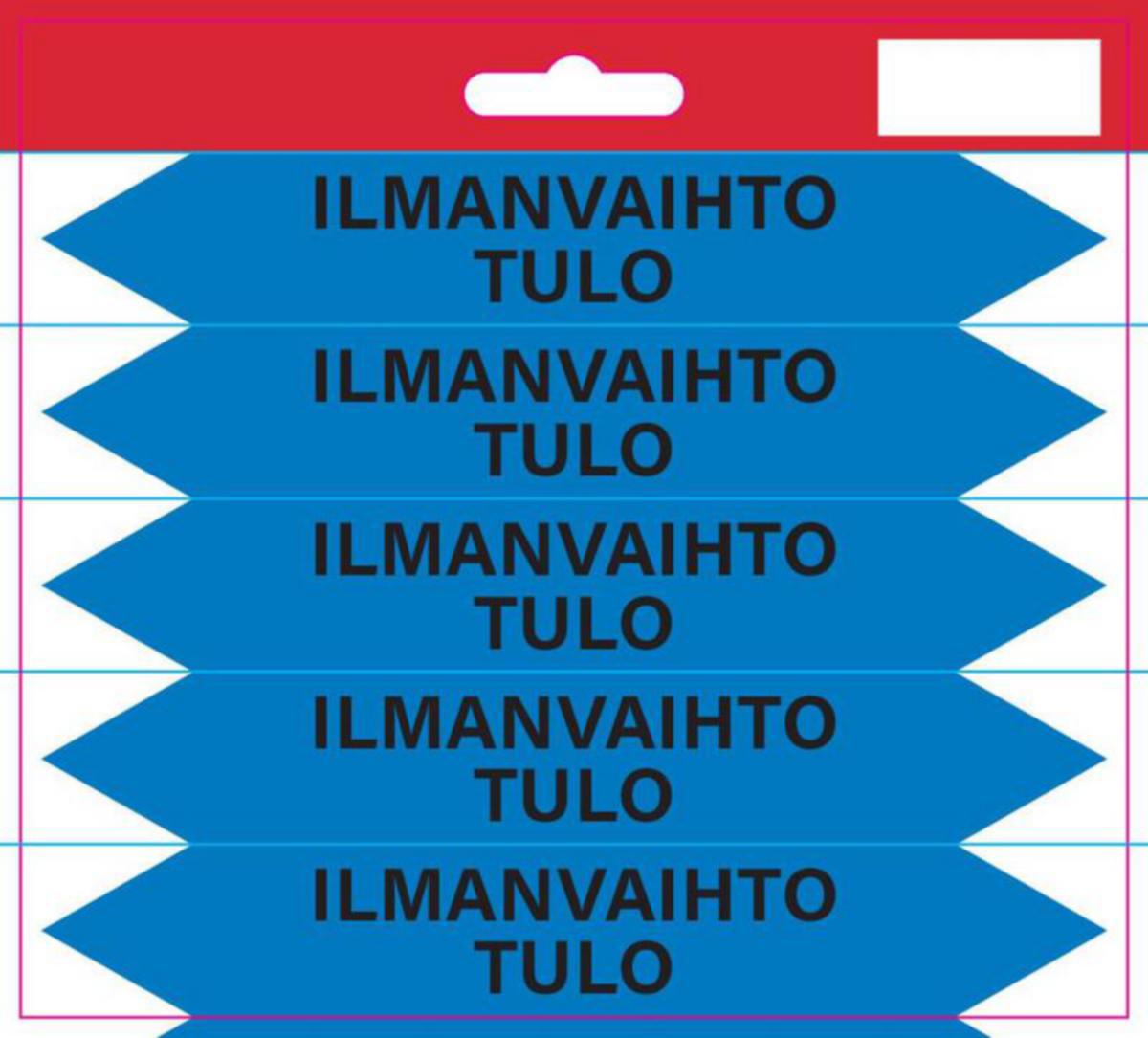 Merkintätarra Malkit Putkisto - MERKINTÄTARRA MALKIT PUTKISTOTARRA IV TULO