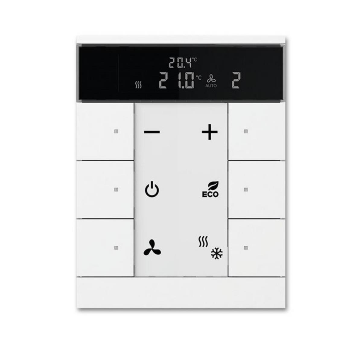 Huonetermostaatti KNX ABB - HUONETERMOSTAATTI KNX ABB 6-OS T VAL