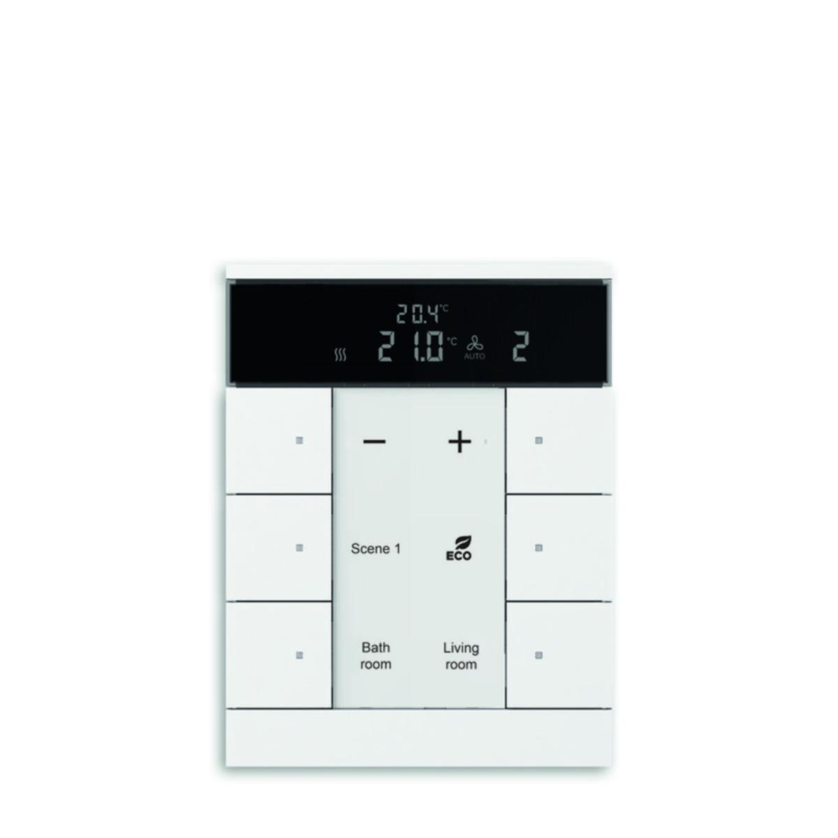 Huonetermostaatti KNX ABB - HUONETERMOSTAATTI KNX ABB 6-OS T-ORJA VAL