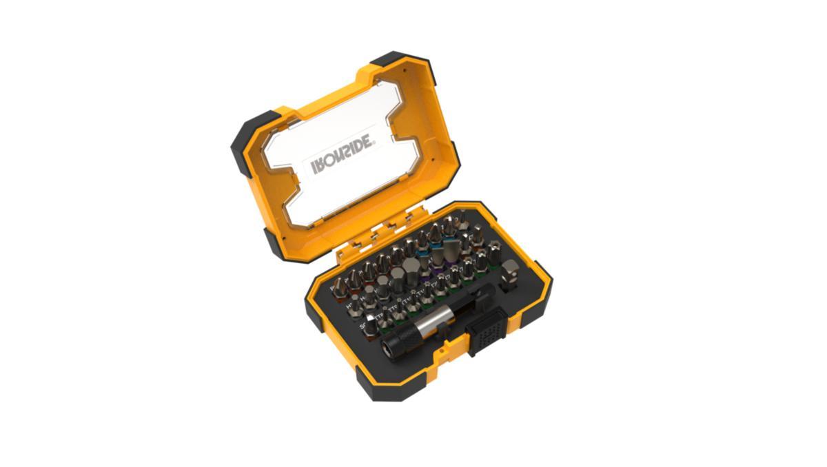 Ruuvauskärkisarja Ironside 32osaa standardi - RUUVIKÄRKISARJA 32-OSAA IRONSIDE 202314