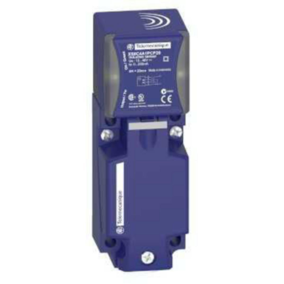 Induktiivinen tunnistin Telemecanique OsiSense XS8C-sarja 40 x 40 x 117 - INDUKTIIVINEN TUNN. 40X40X117 XS8C4A4PCG13 PNP NO+NC RUUVI