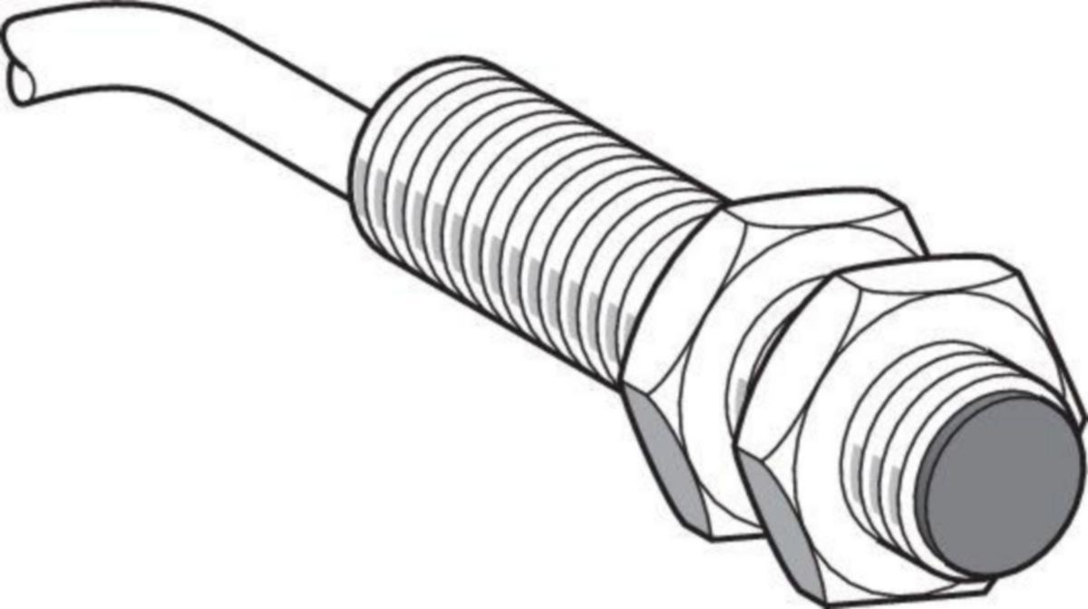 Induktiivinen tunnistin Telemecanique OsiSense XS108B3-sarja M8 - INDUKTIIVINEN TUNNISTIN M8 XS108B3PAL2 PNP NO SN=2MM 2M
