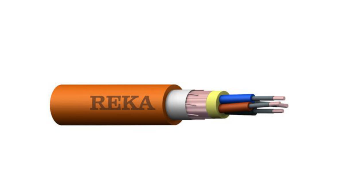Kuparivoimakaapeli-FRHF Reka FRHF EMC - KUPARIVOIMAKAAPELI-FR REKA FRHF-EMC 4x1,5/1,5 F4B K500