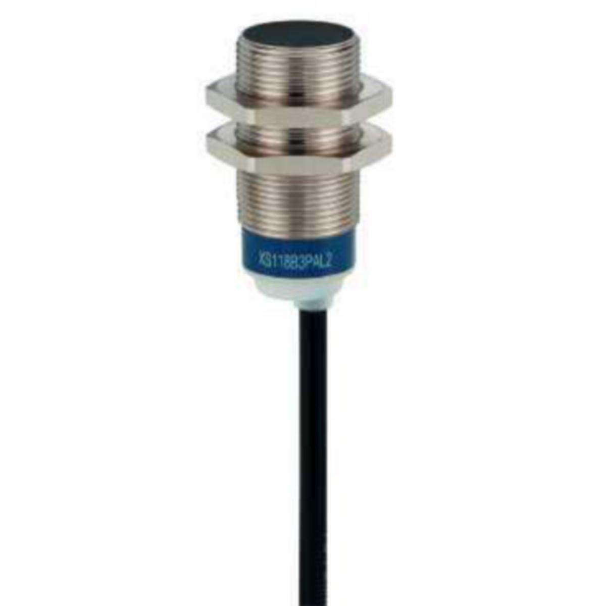 Induktiivinen tunnistin Telemecanique OsiSense XS518B1-sarja M18 - INDUKTIIVINEN TUNNISTIN M18 XS518B1MAL2 AC/DC NO SN=5MM 2M