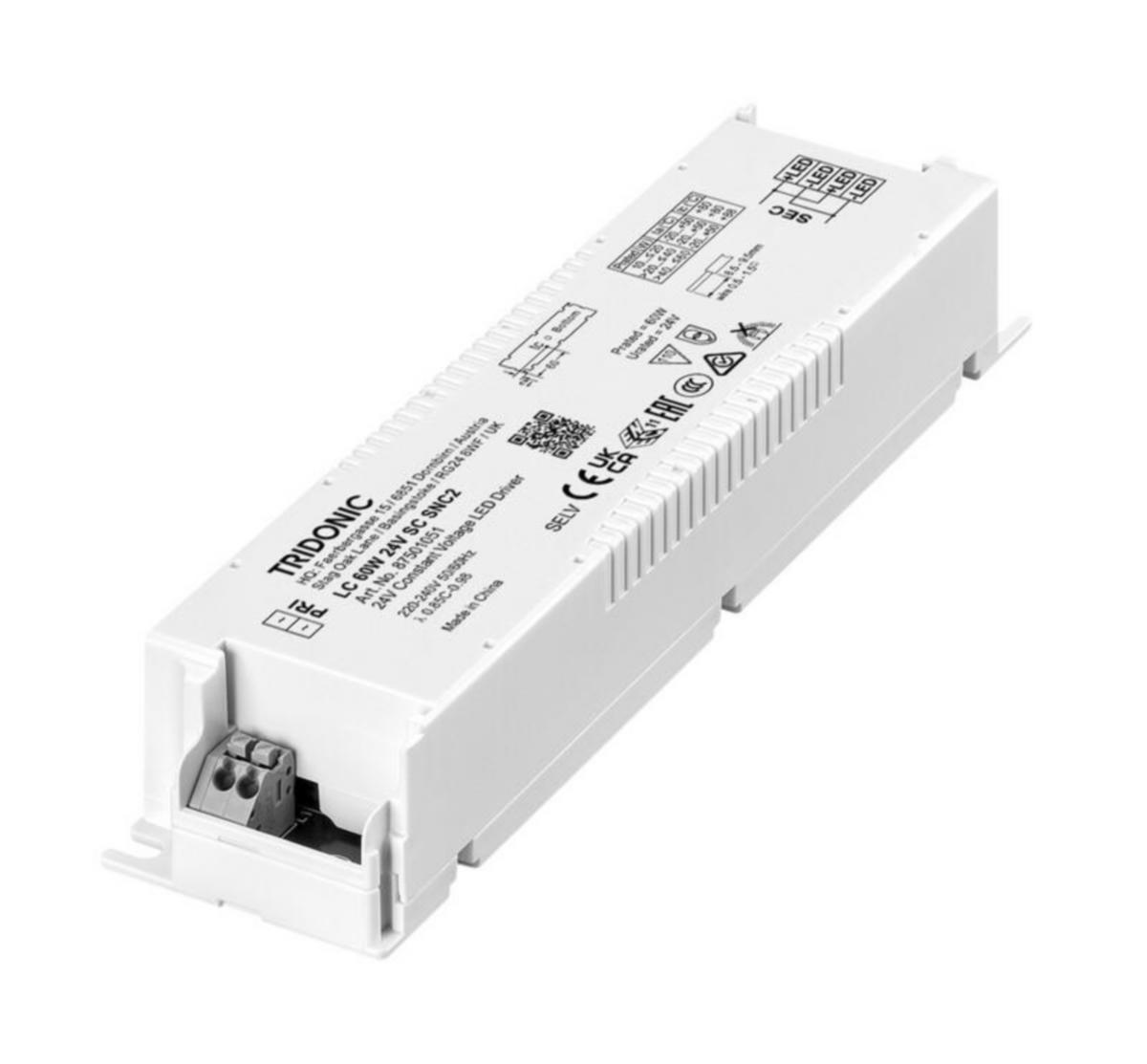 Elektroninen liitäntälaite Tridonic SNC2 - ELEKTR. LIITÄNTÄLAITE TRIDONIC LC 60W 24V SC SNC2 SP
