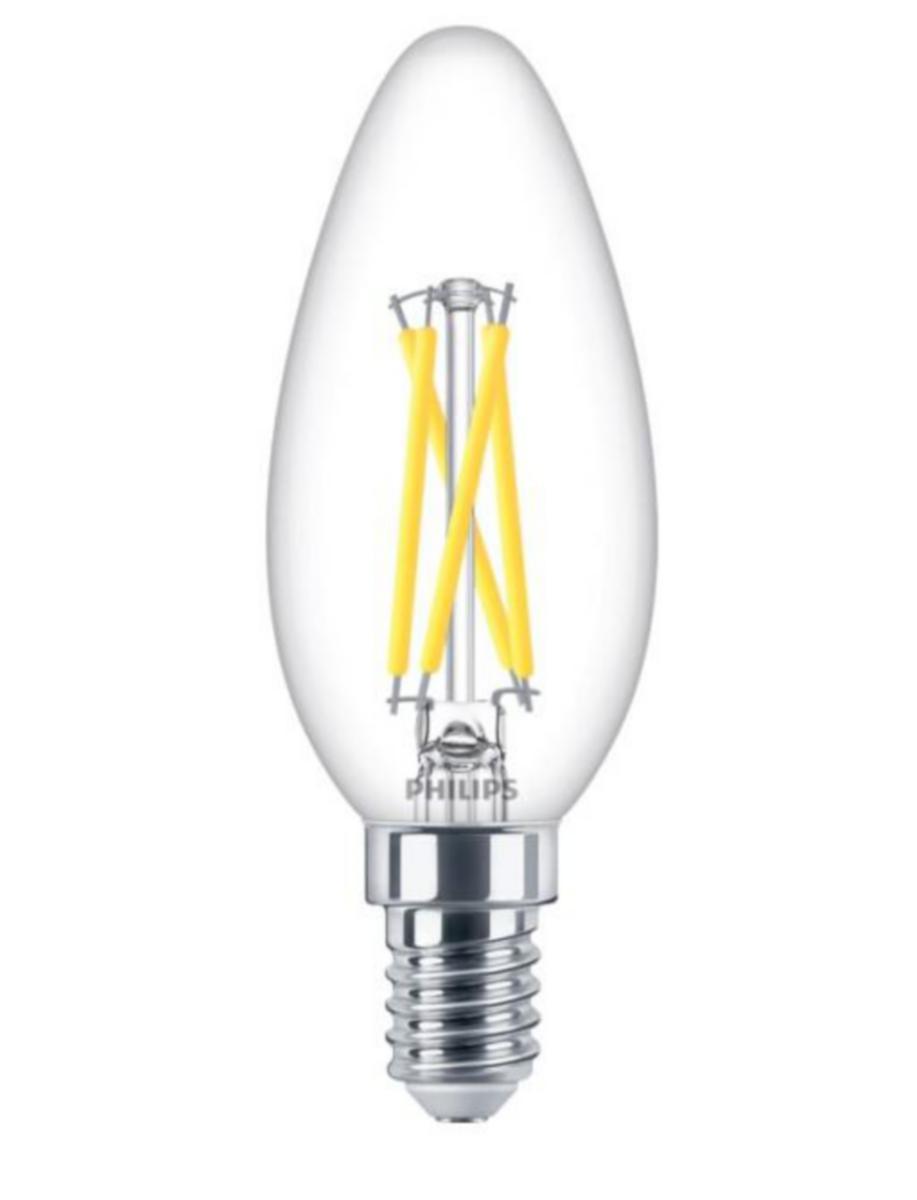 Kynttilälamppu Philips MASTER LED - KYNTTILÄLAMPPU MASTER LED E14 CCT 340LM 25W=2.5W B35 CL