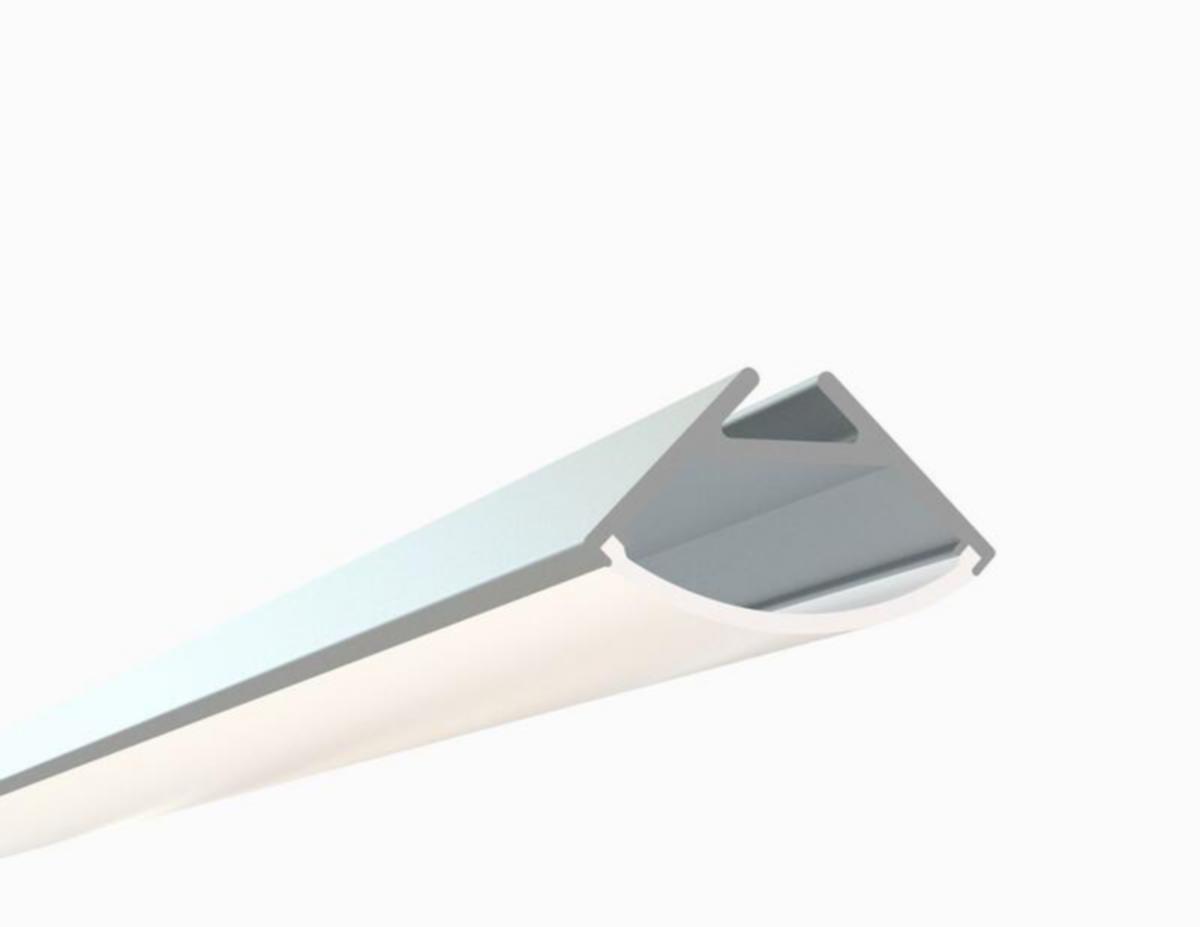 LED-alumiiniprofiili FTLight - VALOPROFIILI/-NAUHA PREMIUM PROFIILI 2M, ALUMIINI KULMA