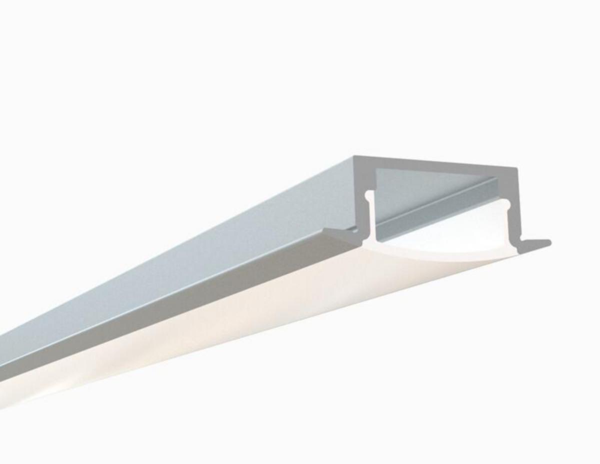 LED-alumiiniprofiili FTLight - VALOPROFIILI/-NAUHA PREMIUM PROFIILI 2M, ALUMIINI UPPO