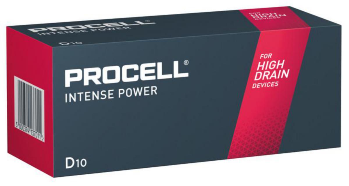 Paristo alkali Procell - PARISTO ALKALI PROCELL ALKALINE INTENSE D, 1,5V 10 KP