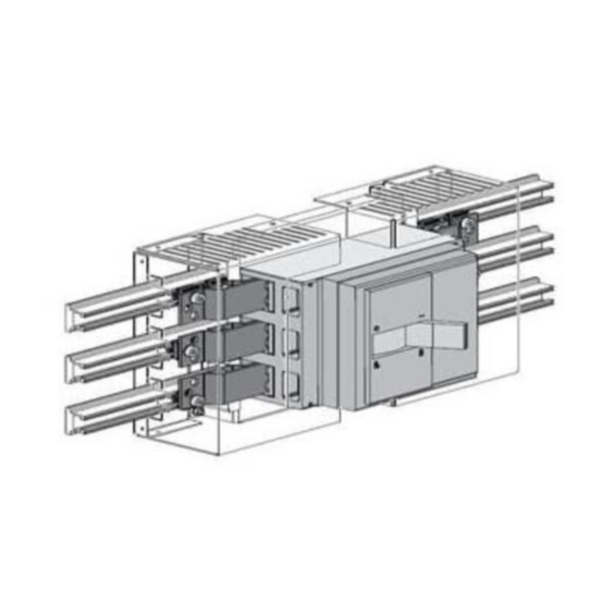 Asennusalusta ABB Smart Power Kabeldon - ASENNUSALUSTA KABELDON CKXT6+