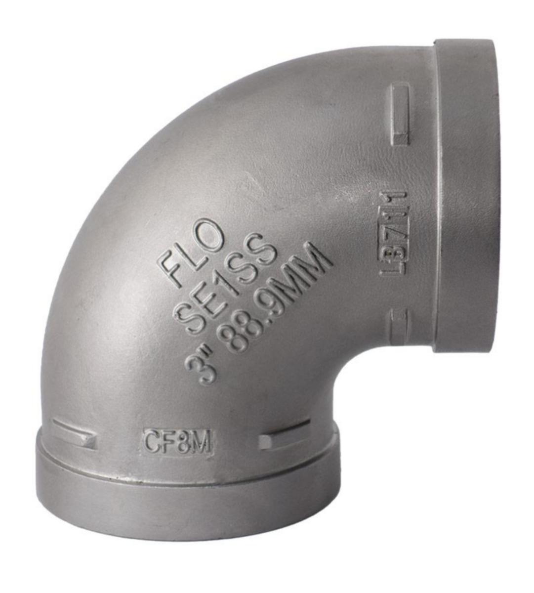 Urakulma 90° HST - URAKULMA 90º HST DN80 CF8M(316)