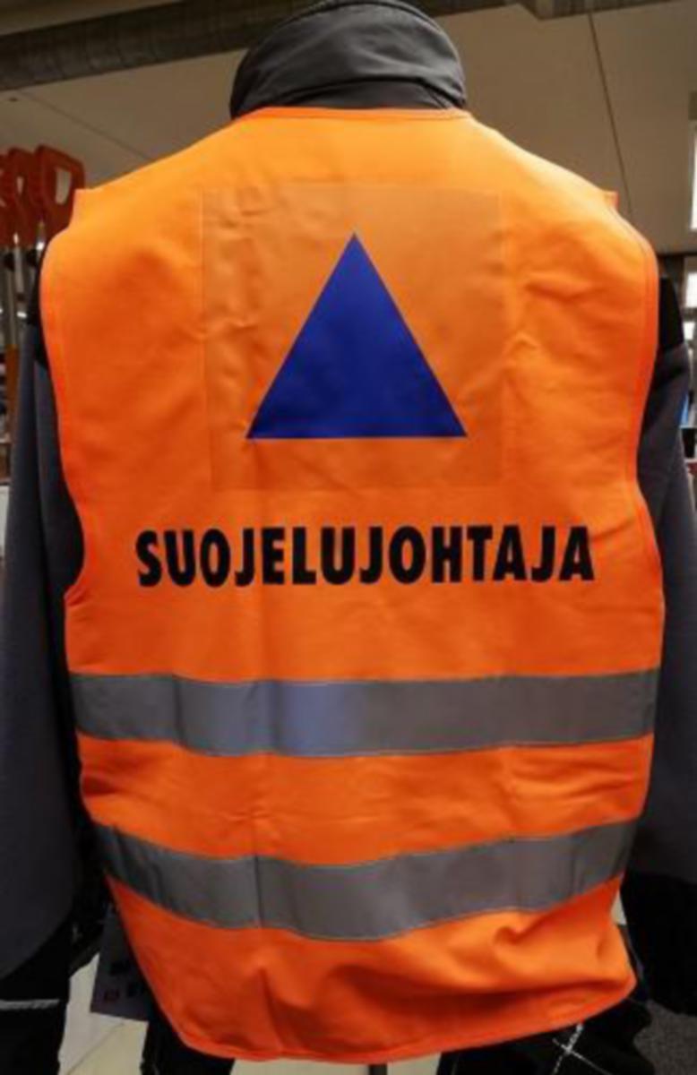 Varoitusliivi VSS - VAROITUSLIIVI VSS SUOJELUJOHTAJALLE