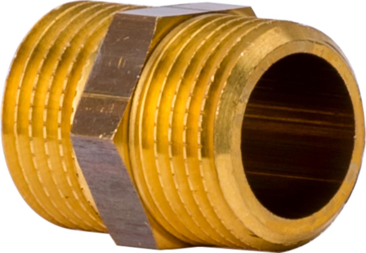 Kaksoisnippa, ulkokierre/ulkokierre, messinki - KAKSOISNIPPA R20 3/4 MESSINKI