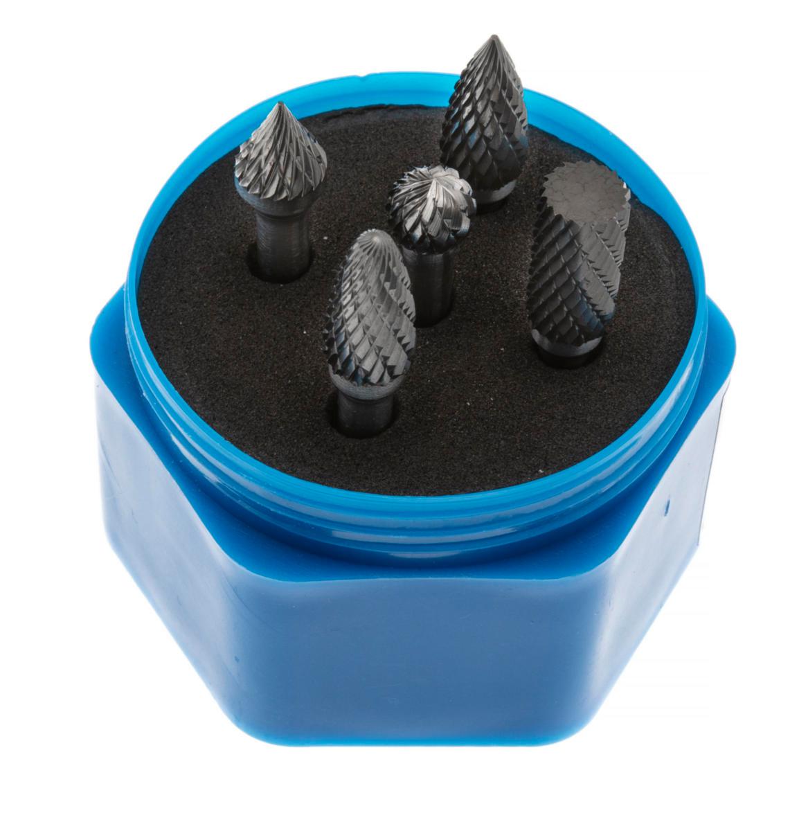 Jyrsinteräsarja PELA 5osaa - JYRSINTERÄSARJA 6MM 5KPL PELA 507786