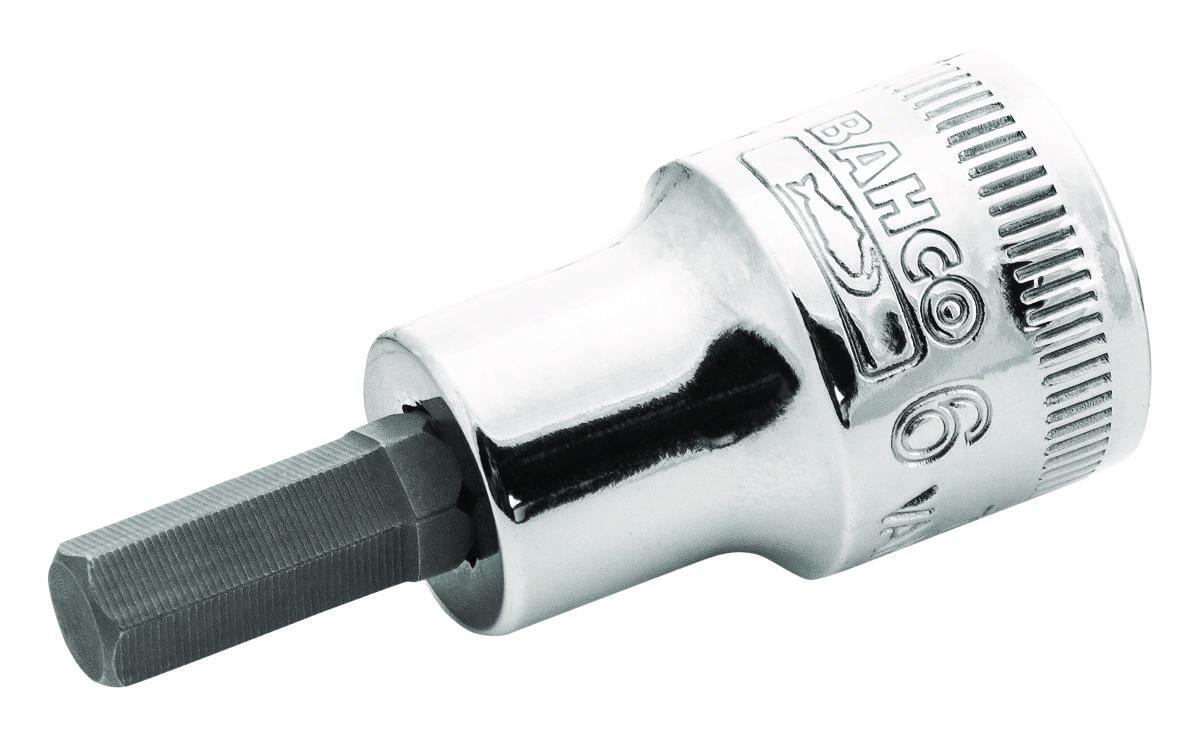 Kuusiokolohylsy Bahco 7409M 3/8" - KUUSIOKOLOHYLSY 3/8" 5MM BAHCO 7409M-5