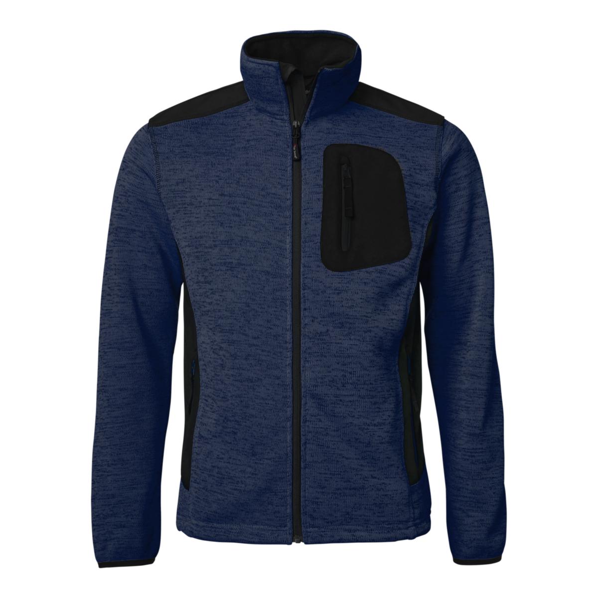Fleecetakki Top Swede 123 Fleece 1000687 - FLEECETAKKI SININEN/MUSTA XXL TOP SWEDE 1000687967012