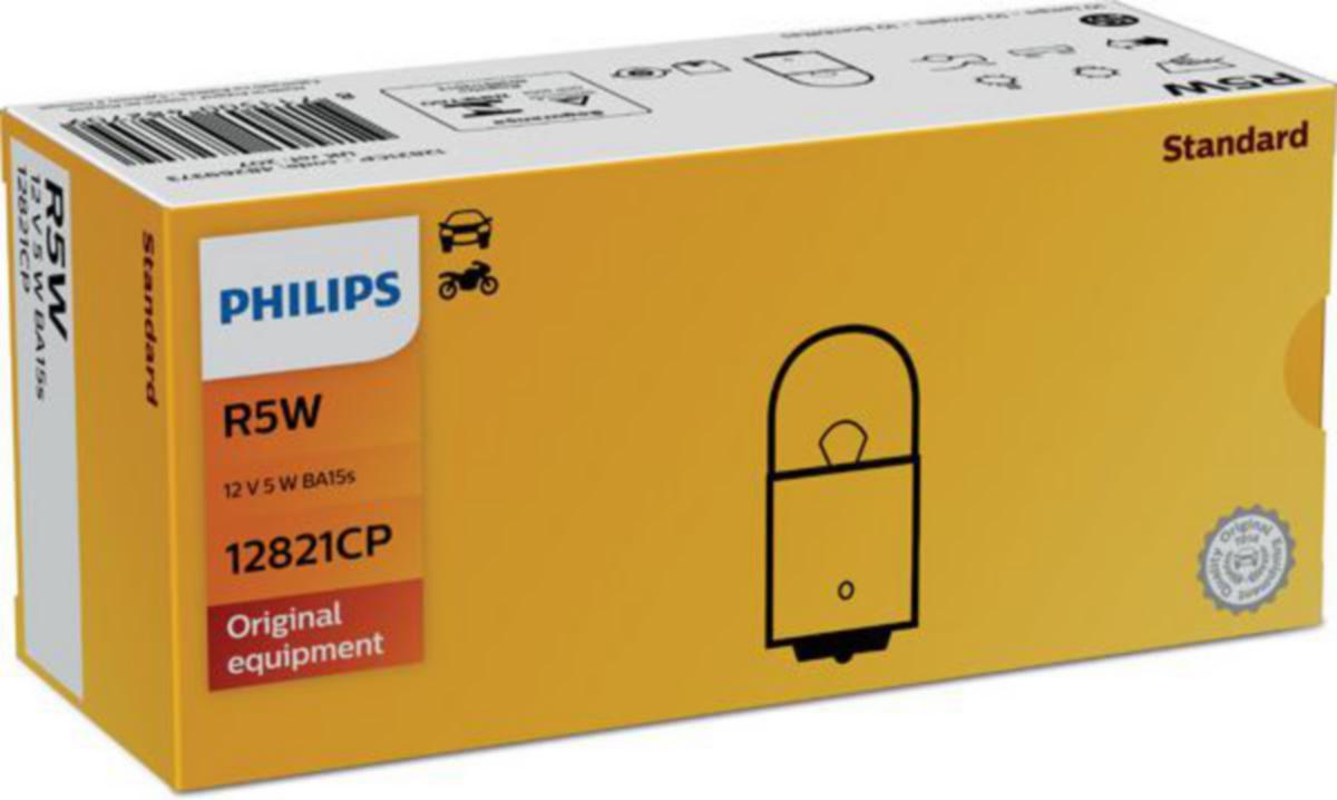 Autolamppu Philips - AUTOLAMPPU PHILIPS R5W 12V 5W BA15S