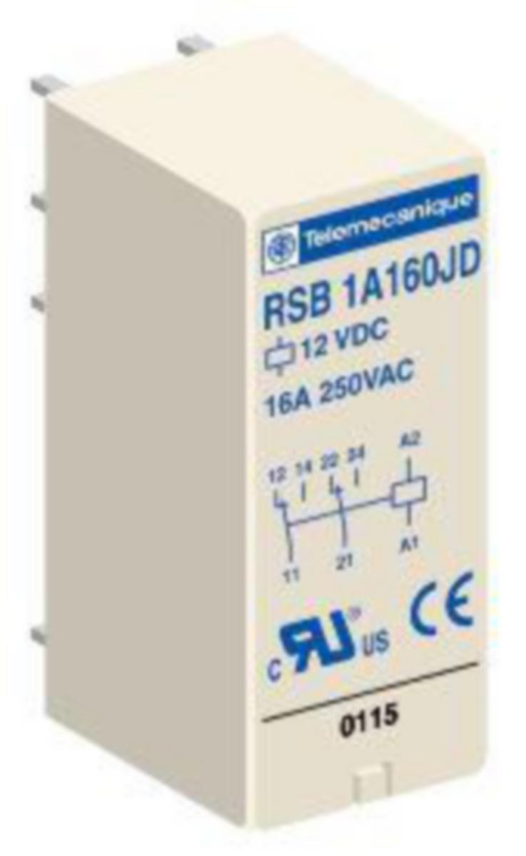 Pistokantarele Schneider Electric Zelio - PISTOKANTARELE ZELIO 230VAC 1C/O 16A