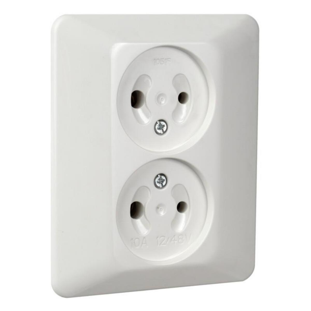 Asennustarvike ELKO RS16 pistorasia - PISTORASIA ELKO RS16 PISTORASIA 48VDC 10A 2-OS. UA