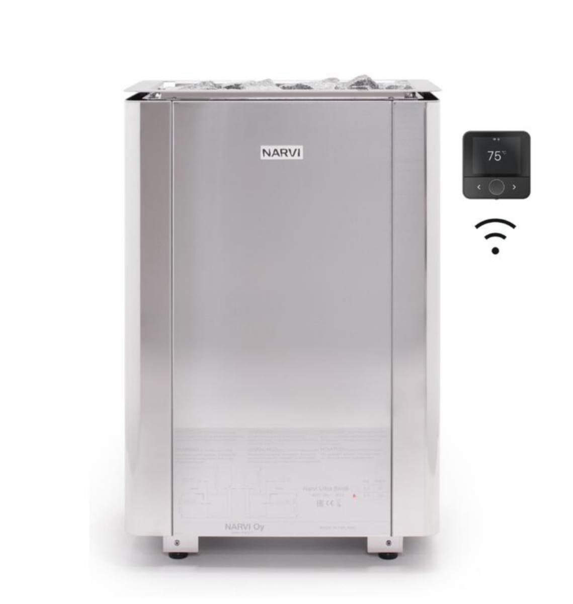 Lattiakiuas Narvi Ultra Small - LATTIAKIUAS NARVI NARVI ULTRA SMALL WIFI 9,0 KW