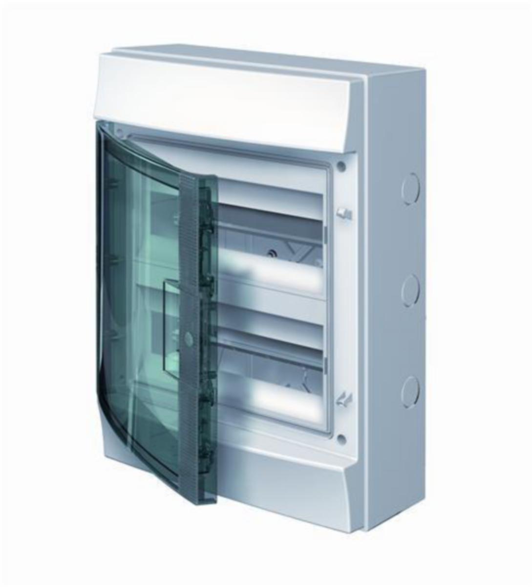Moduulikotelo pinta ABB Mistral - MODUULIKOTELO PINTA PC MISTRAL IP65, THERMOPLASTIC