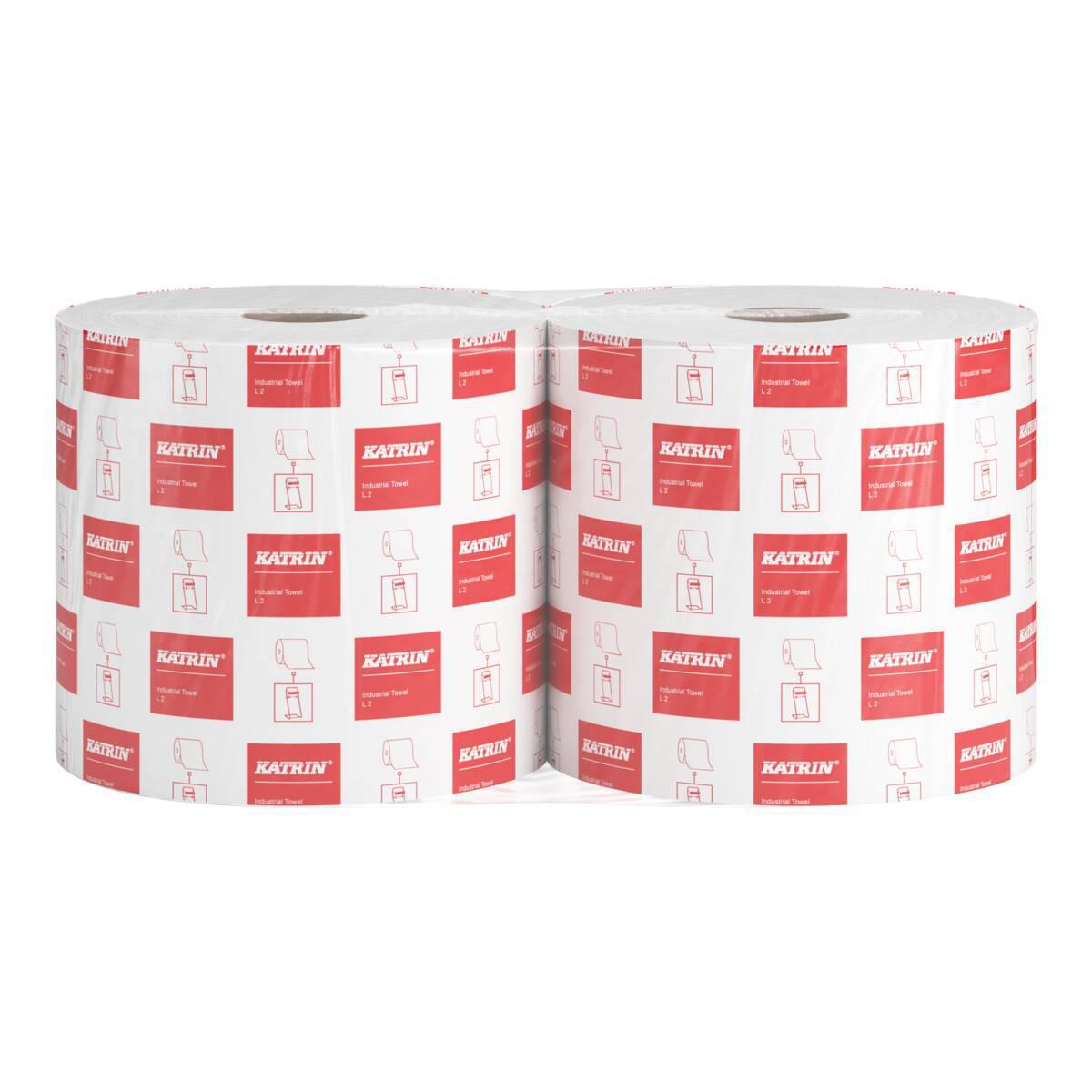 Teollisuuspyyhe Katrin L - TEOLLISUUSPYYHE RULLASSA 2RLL KATRIN L 2KER VALK