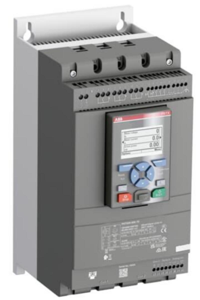 Pehmokäynnistin ABB PSTX - PEHMOKÄYNNISTIN ABB 15KW (SUORA)/25KW(KOLMIO)208-6