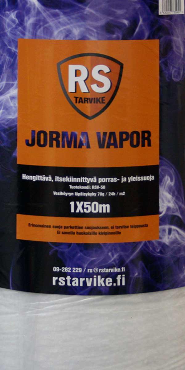 Lattiasuoja Jorma Vapor hengittävä, itsekiinnittyvä - LATTIASUOJA ITSEKIIN. 1X50M JORMA VAPOR HENGITTÄVÄ RSV50