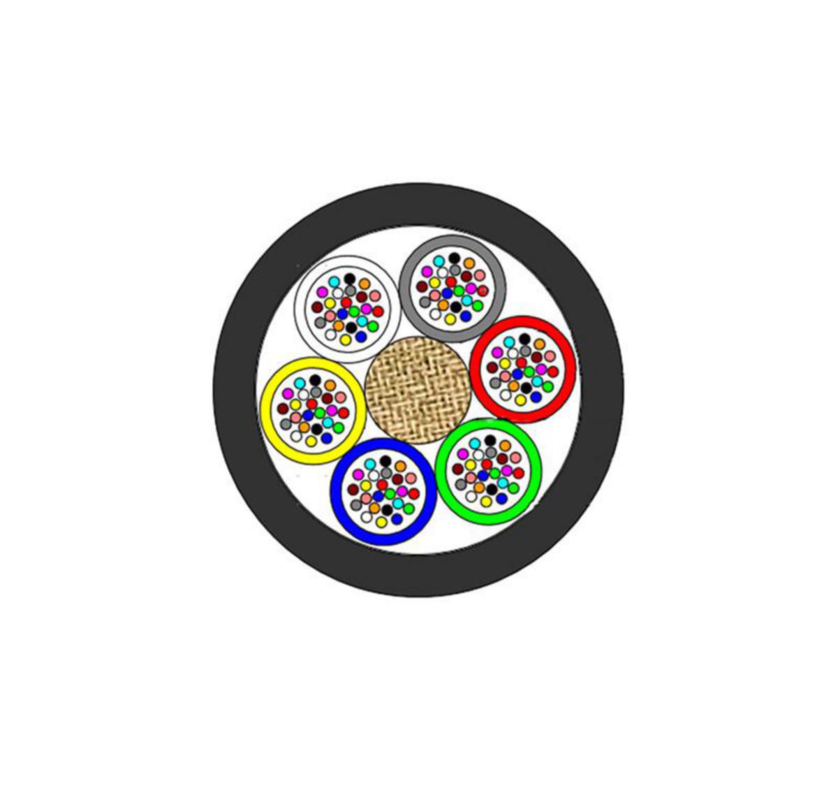 Valokuitukaapeli Mikroputki Eurolan - VALOKUITUK. MIKROPUTKI EUROLAN 12X657.A1 F12 K6000