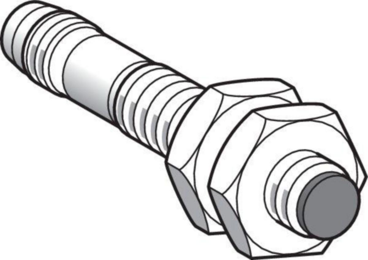 Induktiivinen tunnistin Telemecanique OsiSense XS108B3-sarja M8 - INDUKTIIVINEN TUNNISTIN M8 XS108B3NBNPN NC SN=2MM M8