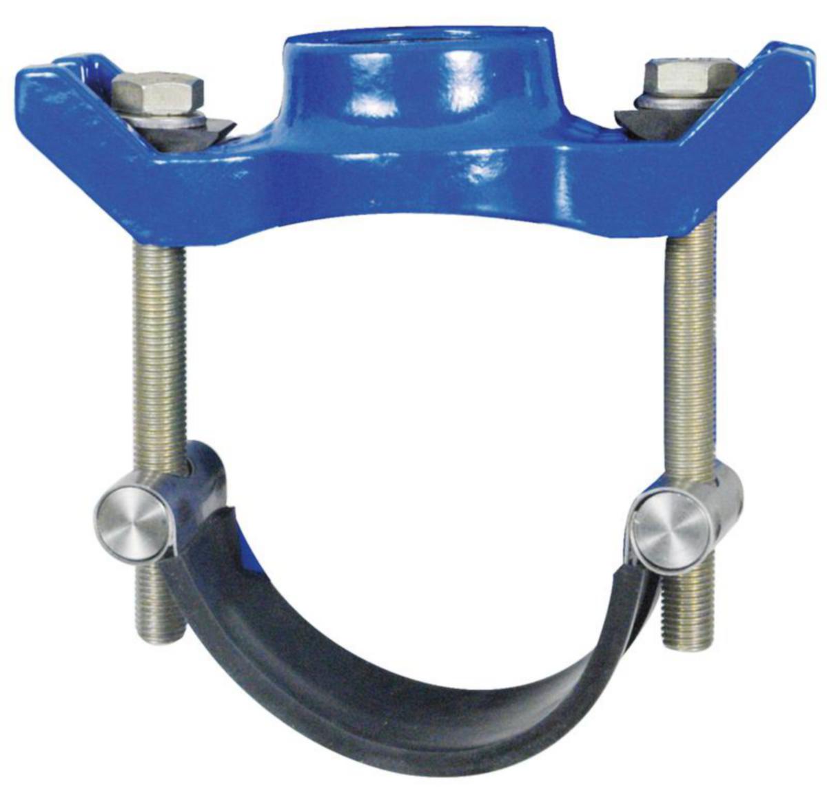 Kierresatula AVK kovalle putkelle - KIERRESATULA KOVALLE PUTKELLE DN 100 X 2 .105-133 MM