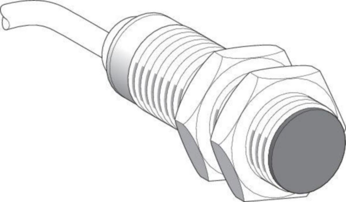 Induktiivinen tunnistin Telemecanique OsiSense XS618B3-sarja M18 - INDUKTIIVINEN TUNNISTIN M18 XS618B3DBL2 DC NC SN=8MM 2M