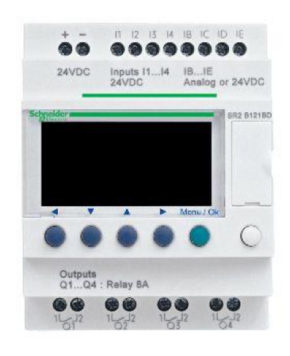 Ohjelmoitava rele Schneider Electric Zelio Pack - OHJELMOITAVA RELE ZELIO PACK 12 I-O 100-240VAC