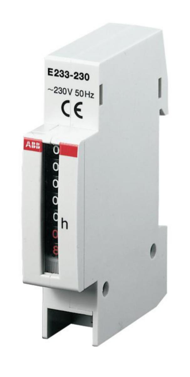 Käyttötuntilaskuri ABB E233 - KÄYTTÖTUNTILASKURI E233 12-48VDC, 99.999H