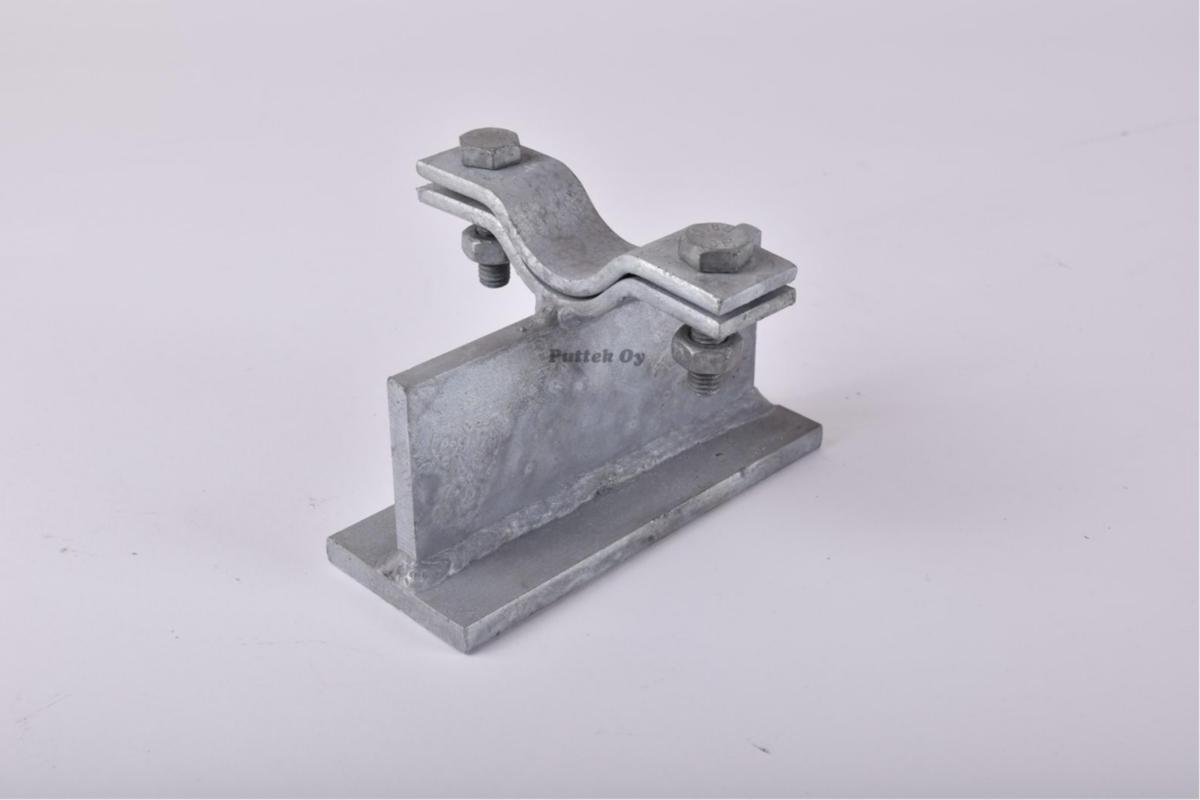 Liukukannake, matala (ruuvit ja mutterit) kuumasinkitty PSK 7320 (SFS 5373) - LIUKUKANNAKE ZNK PSK 7320 DN80/89 (SFS 5373) MATALA P+M