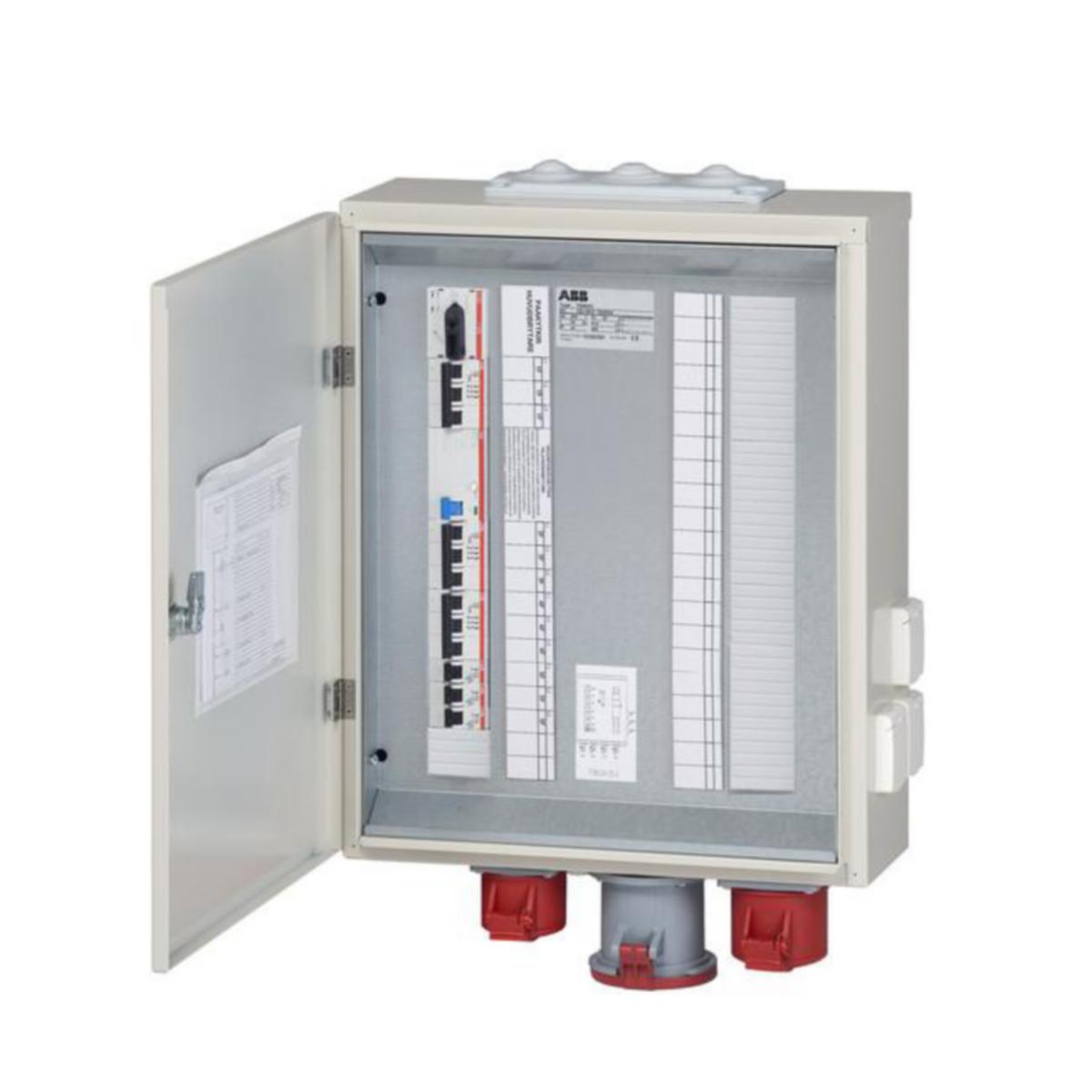 Työpaikkakeskus ABB T80P8V - TYÖPAIKKAKESKUS FE NÄPSÄ T80P8V 80A IP44 P