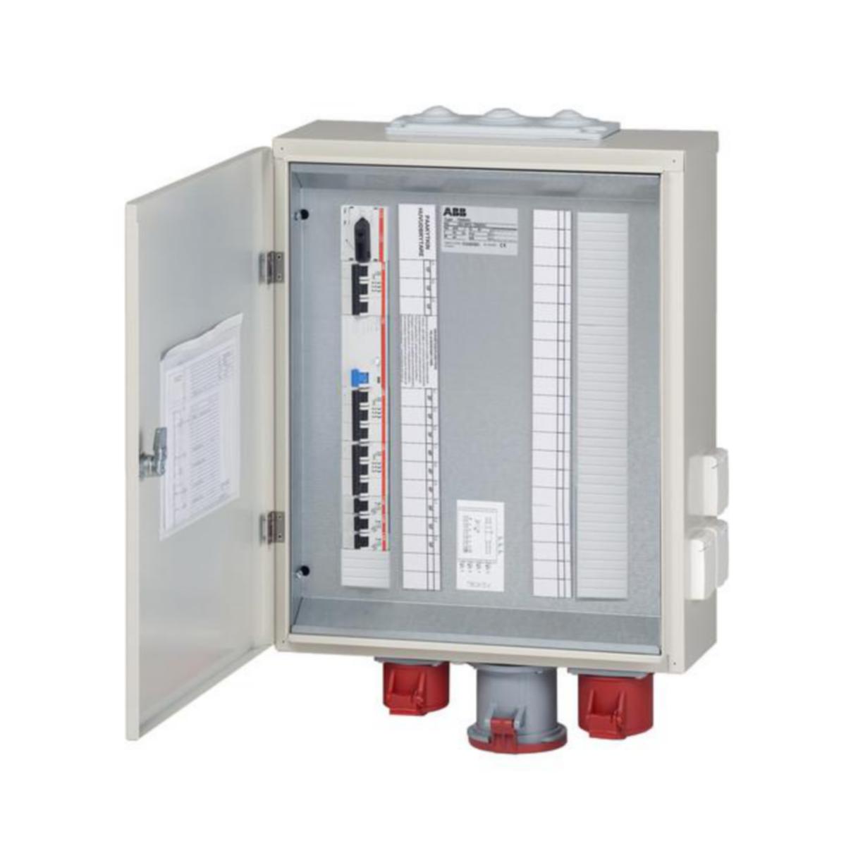 Työpaikkakeskus ABB T80K8V - TYÖPAIKKAKESKUS FE NÄPSÄ T80K8V 80A IP44 K