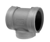 T-yhde muovia Uponor, eristetty