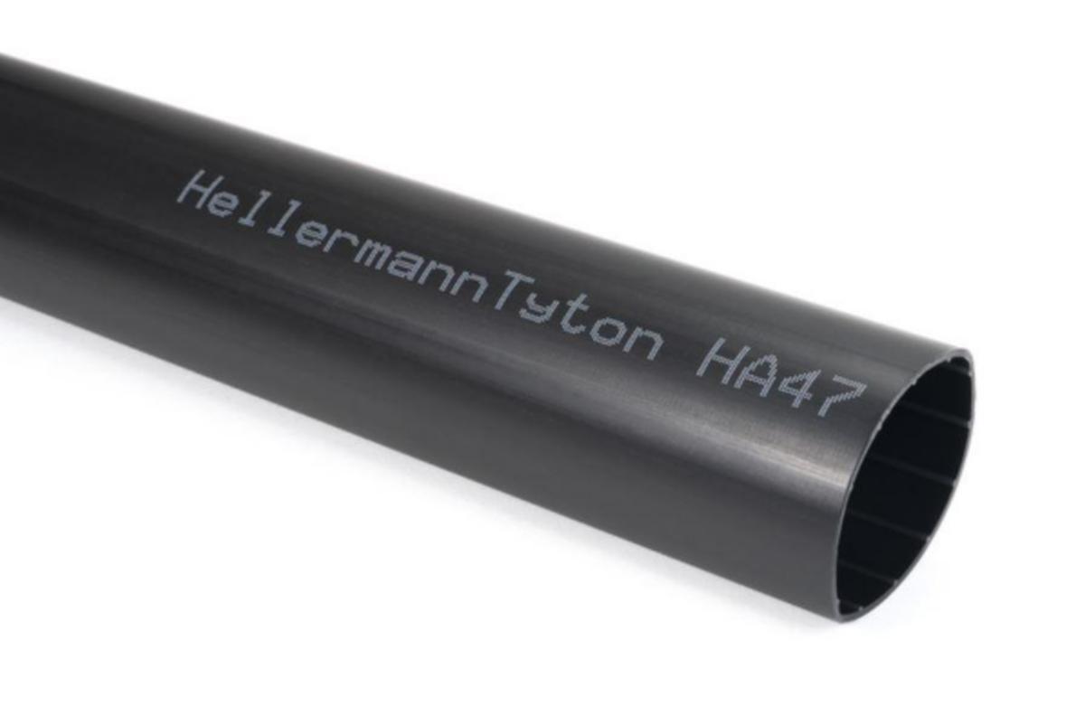 Kutisteletku HellermannTyton HA47 - KUTISTELETKU HELLERMANN TREDUX HA47 13/4 MUS 1m LIIMA