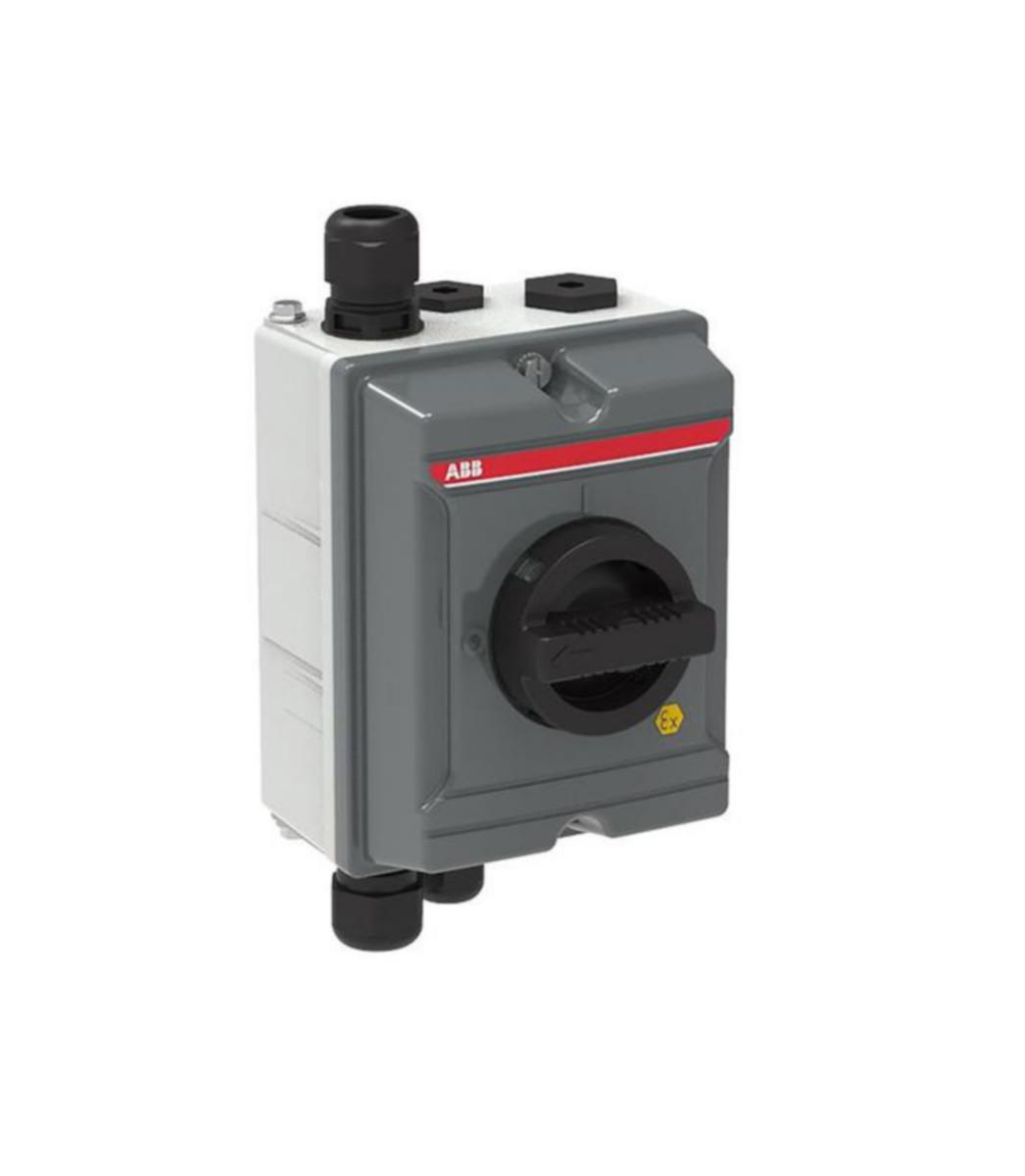 Turvakytkin vipu EMC ABB 4-napainen - TURVAKYTKIN VIPU EMC ABB ATEX EMC 4-NAP. 7,5KW 415VAC